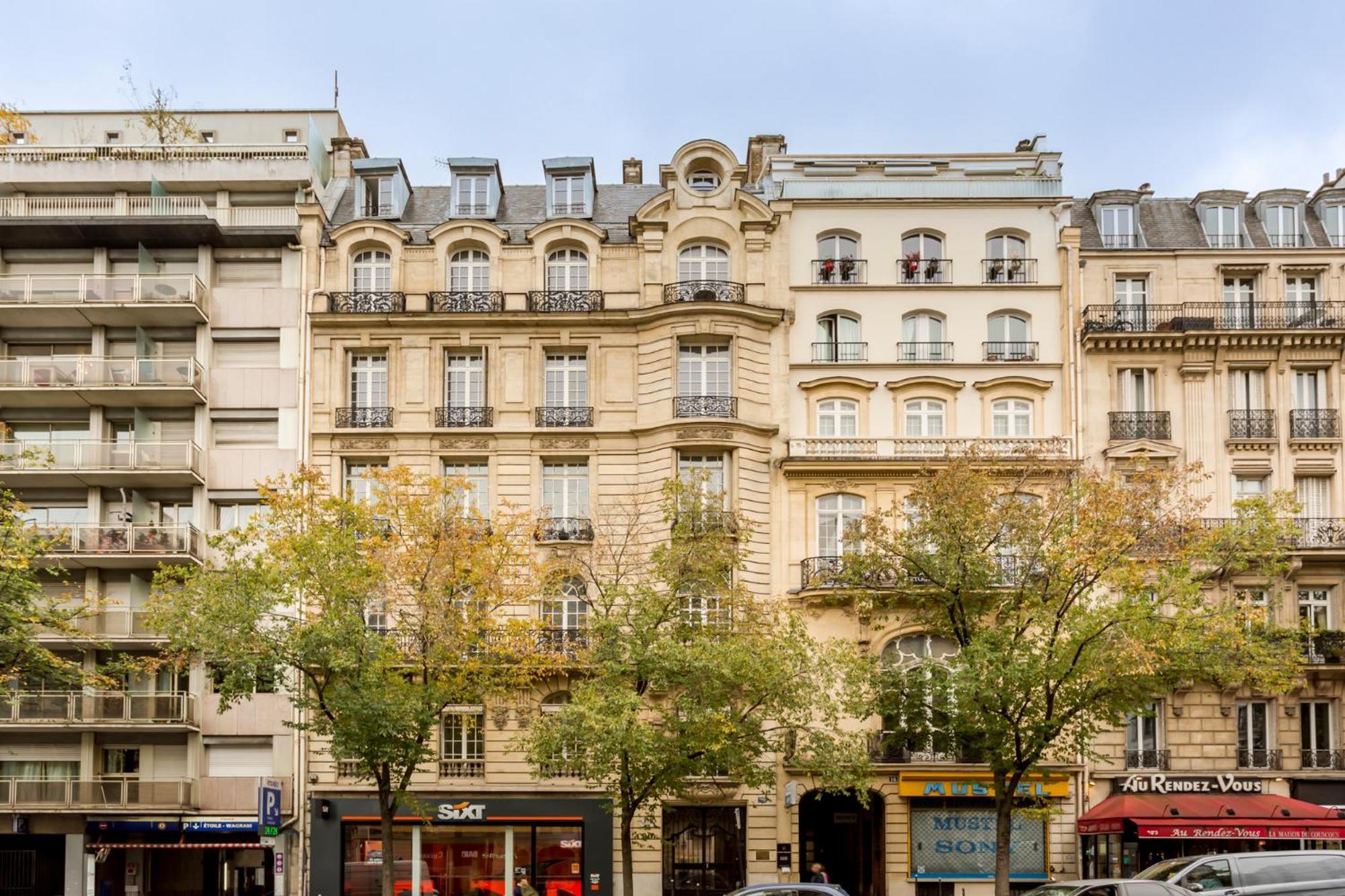 Cozy Apartment - Champs Elysees - Wagram Párizs Kültér fotó
